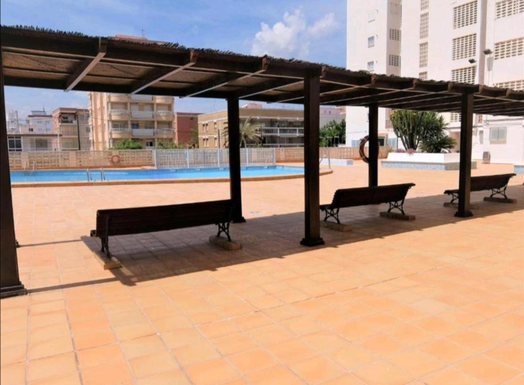 Apartamento A Pie De Playa-Edificio Bonaire Gandía Eksteriør bilde